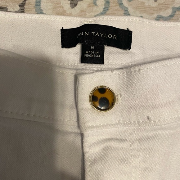 Ann Taylor Skinny Sailor Nautical Jeans - Picture 4 of 6